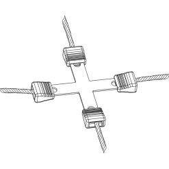 Sale Litzclip Litzen-Kreuzverbinder 5 St.