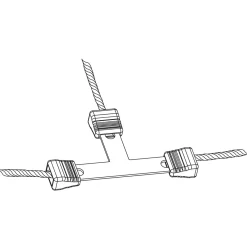 New Litzclip Litzen-T-Verbinder 5 St.