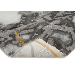 Outlet Luxor living Teppich Pico 120x170cm grau-gold