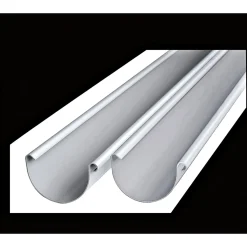 Discount Marley Dachrinne RG 100 Kunststoff halbrund 2m grau