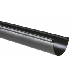 New Marley Dachrinne RG 100 Kunststoff halbrund 2m anthrazit