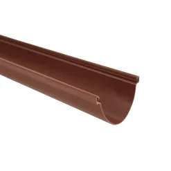 New Marley Duplex-Dachrinne braun 200 cm