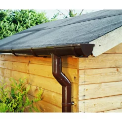 Clearance Marley Duplex-Dachrinne grau 300 cm