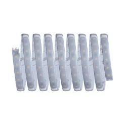 Outlet Paulmann MaxLED 500 Basisset 3m Warmweiss IP44Cover 2700K 18W 230/24V 36VA Silber Kst