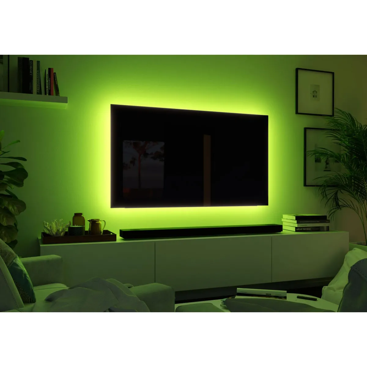 Discount Paulmann MaxLED 250 Comfort Sets TV 65 RGBW 3000K22W 230/24V Silber Kst