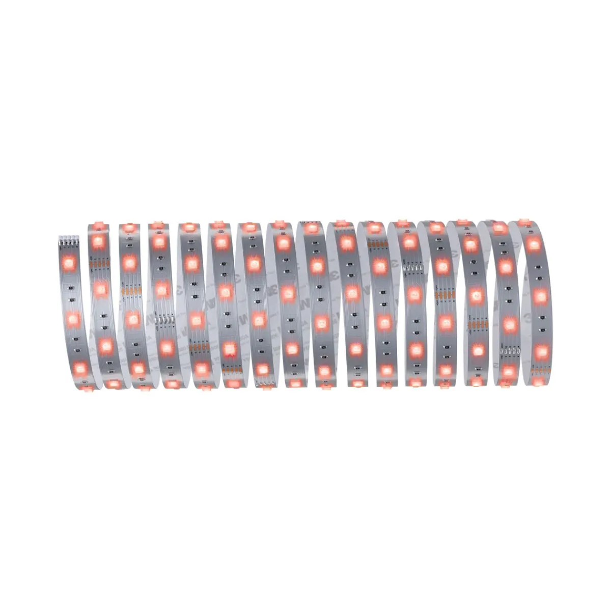 New Paulmann MaxLED 250 Stripe 5m RGBW IP20 3000K 32W24V Silber