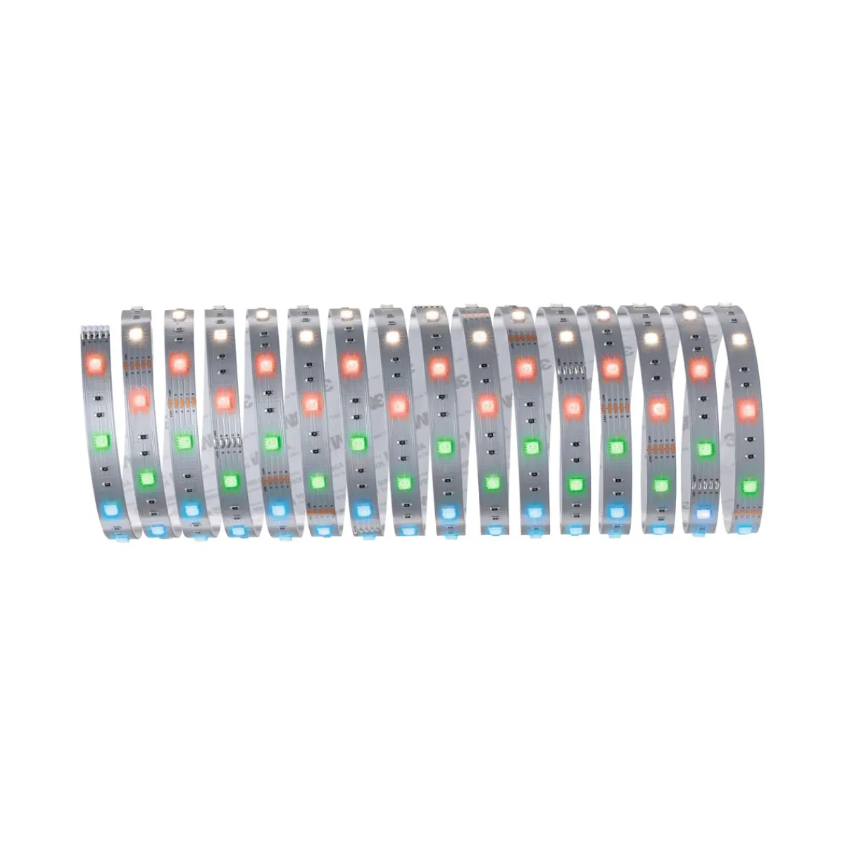 New Paulmann MaxLED 250 Stripe 5m RGBW IP20 3000K 32W24V Silber