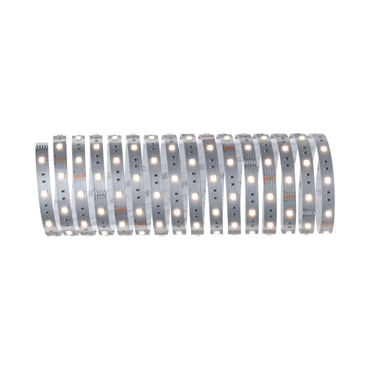 New Paulmann MaxLED 250 Stripe 5m RGBW IP20 3000K 32W24V Silber