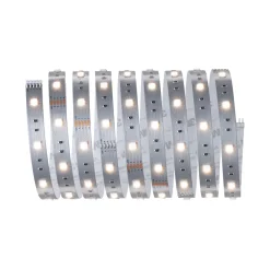Clearance Paulmann MaxLED 250 Stripe 2,5m RGBW IP20 3000K17W 24V Silber