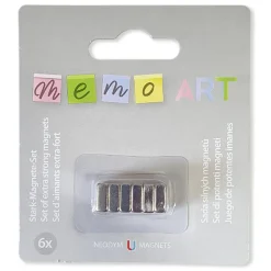 Online Pro-Art Memo-Art 6 eckige Magnete