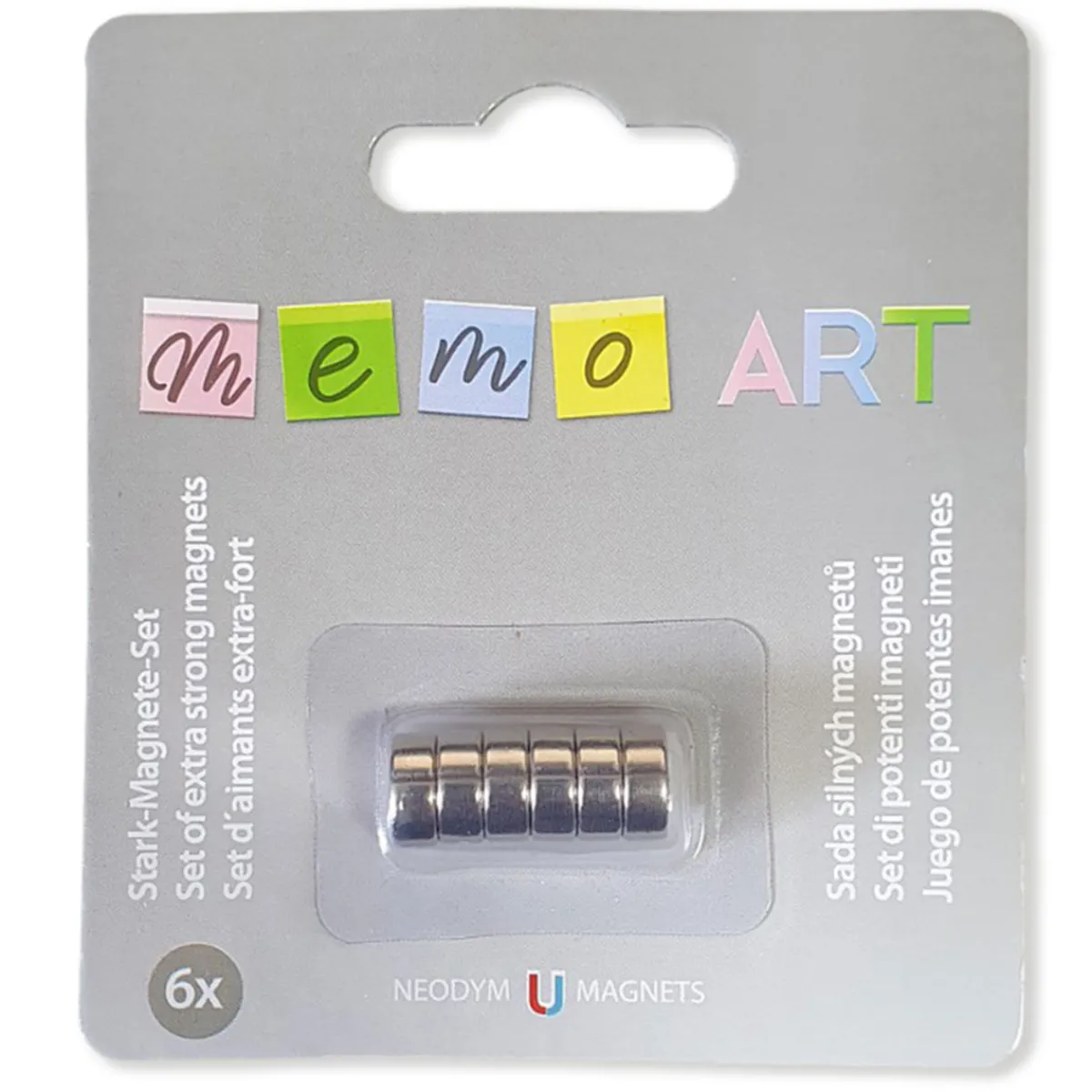 Online Pro-Art Memo-Art 6 runde Magnete