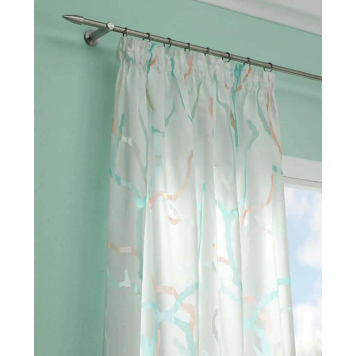 Best Gardinia Metallstange New York 12mm edelst. 200cm