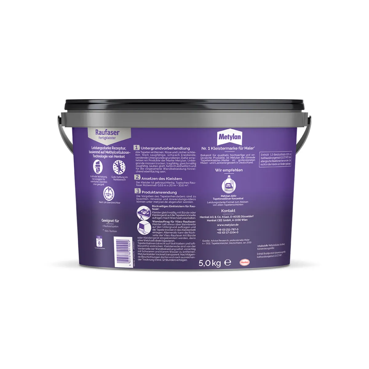 Clearance Metylan Fertigkleister Raufaser 5 kg