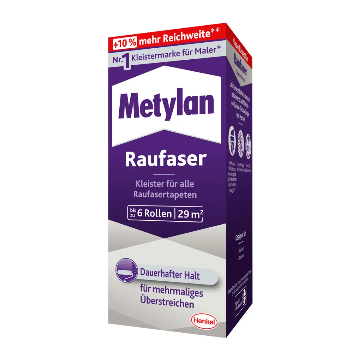 Clearance Metylan Kleister Raufaser 180 g und 10%