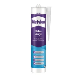 Sale Metylan Maleracryl Wand und Decke weiß 300 ml