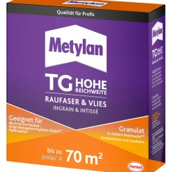 Online Metylan Tapetenkleister Raufaser & Vlies Granulat TG Hohe Reichweite 500 g