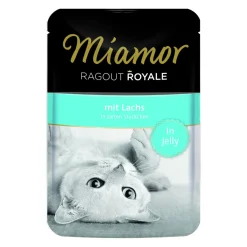 Clearance Miamor Ragout Royale Lachs 100g Portionsbeutel