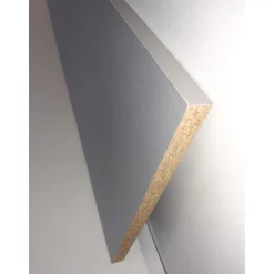 New Moebelbauplatte Edelstahlgrau 2630x300x19 mm