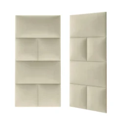 Mollis Polsterpaneele beige 60 x 30 cm