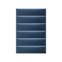 Best Mollis Polsterpaneele blau 60 x 15 cm
