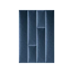 Best Mollis Polsterpaneele blau 60 x 15 cm