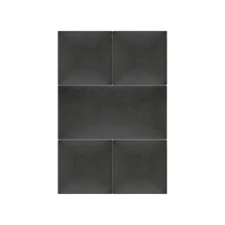 Best Mollis Polsterpaneele schwarz-grau 60 x 30 cm