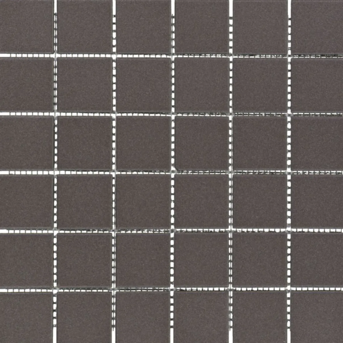 Best Mosaikfliese Vitra Uni Black 30 x 30 cm