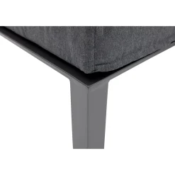New MWH Lounge-Set Widoo, 3-teilig,Aluminium eisengrau