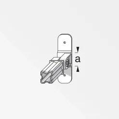 Outlet MyTool Gelenk-Flansch-Verbinder 23,5 mm schwarz