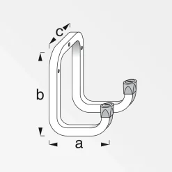 Online MyTool Gerätehalter 175 mm Stahl verzinkt