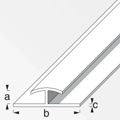Best MyTool H-Profil 3,5 mm 1m weiß