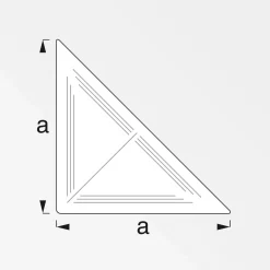 Best MyTool Knotenblech 110 x 110 mm blank 2 Stück