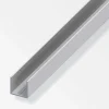Clearance MyTool Quadrat-U 23,5 mm 1m Aluminium silber