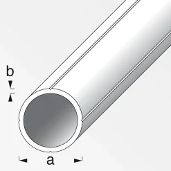 Hot MyTool Rundrohr 11,5 mm 1m weiß Kunststoff