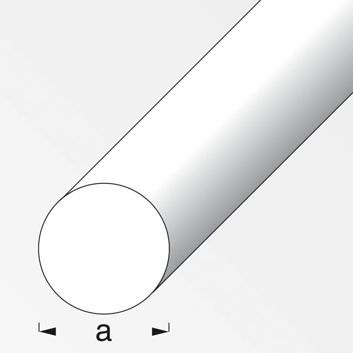Outlet MyTool Rundstange 6 mm 1m warmgewalzt