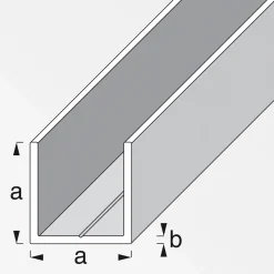 Outlet MyTool U-Profil 19,5 mm 2,5m blank