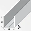 Discount MyTool U-Profil 15,5 mm 1m blank