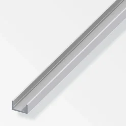Best MyTool U-Profil 10 x 22,5 x 1,5 cm 2m silber