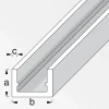 Online MyTool U-Profil 10 x 11,5 x 1,5 cm 2m silber