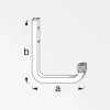 Outlet MyTool Wandhaken 80 mm verzinkt