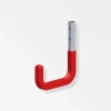 Online MyTool Wandhaken Typ 3 80 x 120 mm gummiert rot