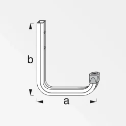 New MyTool Wandhaken 115 x 140 mm blank