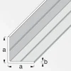 Discount MyTool Winkel 19,5 mm 1m gleichschenklig weiß