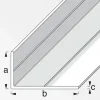 Clearance MyTool Winkel 15,5 x 27,5 mm 1m unlgeichschenklig blank