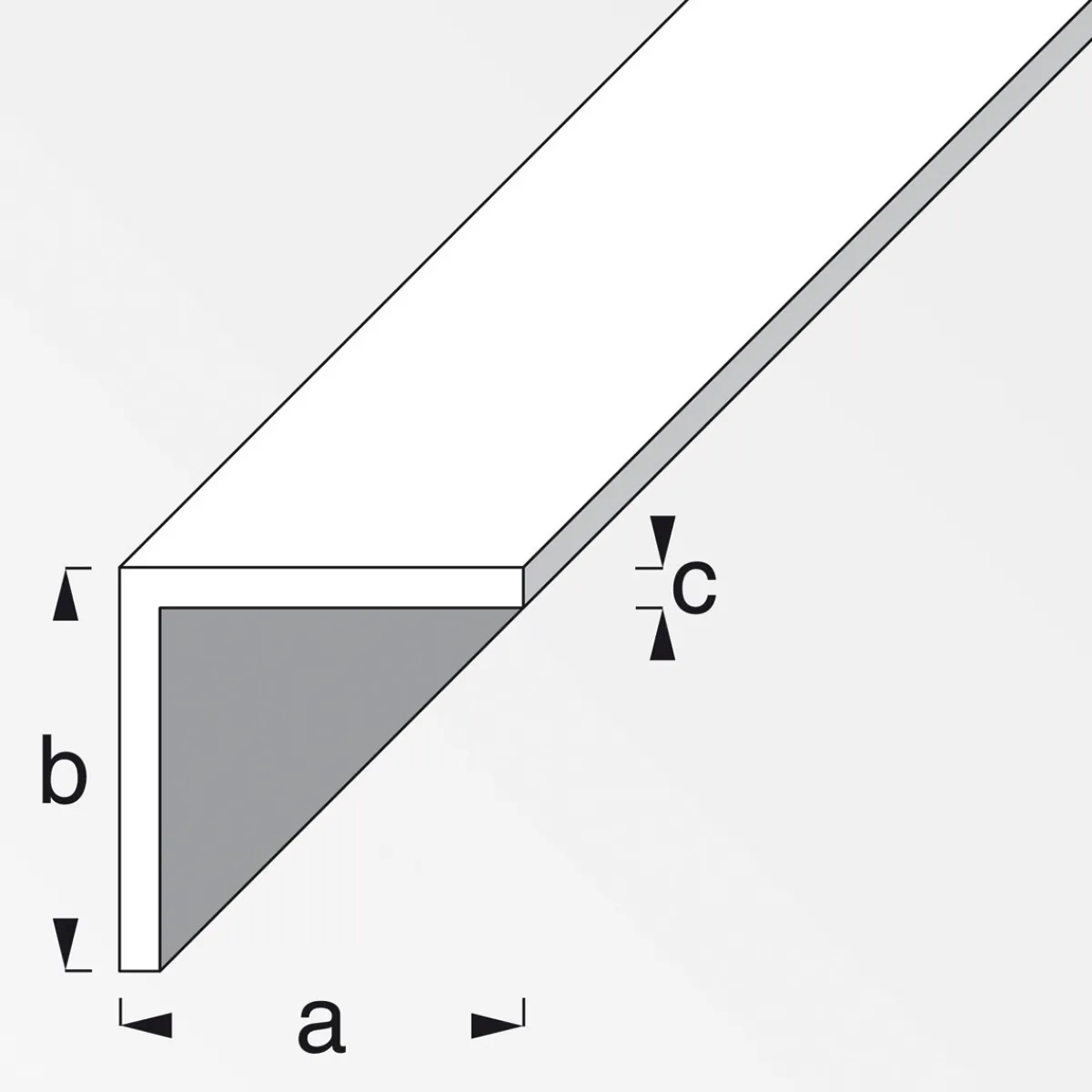 Clearance MyTool Winkel 25 x 25 x 3 mm 1m kaltgewalzt