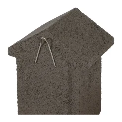 Outlet Nistkasten Holzbeton 32mm, grau