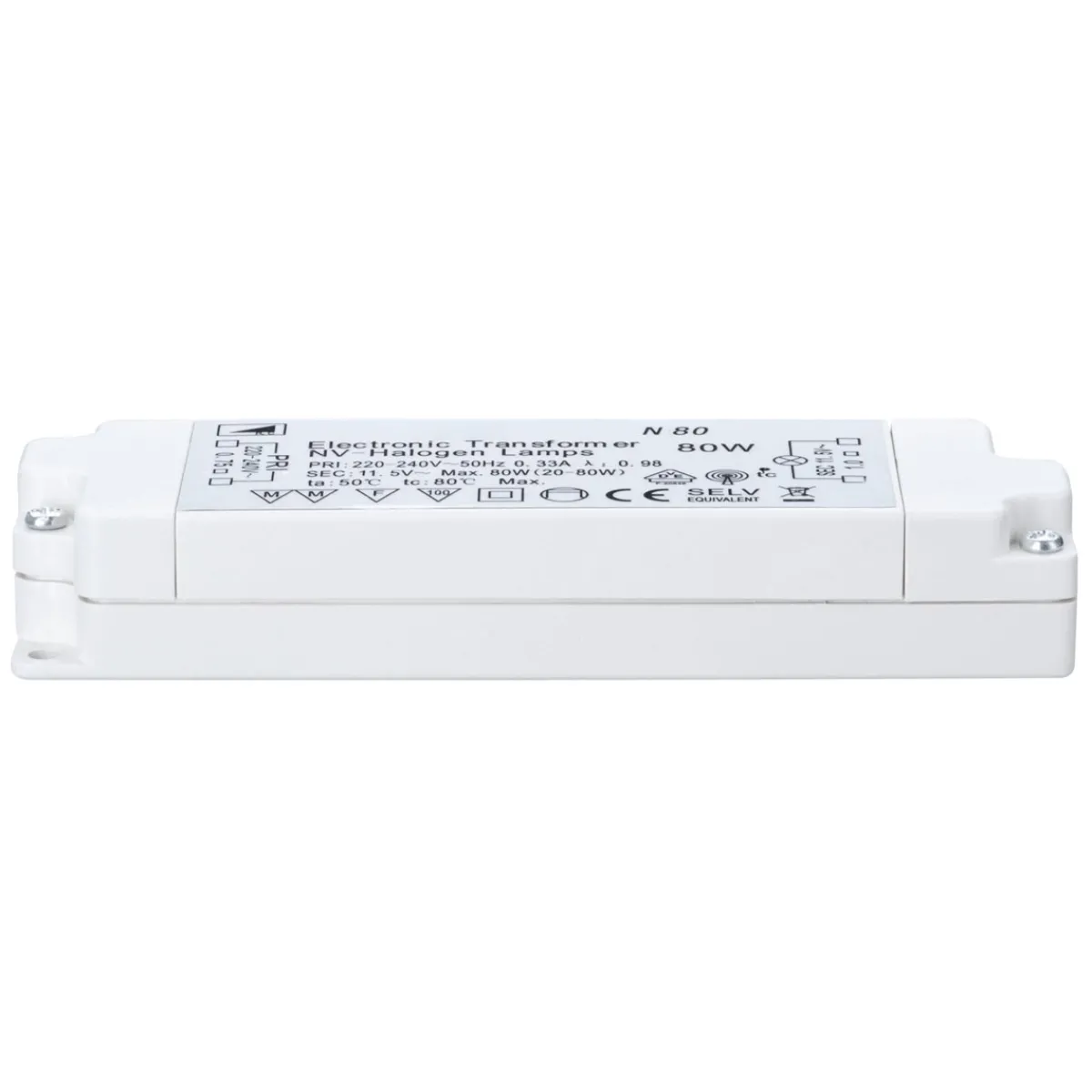 Discount Paulmann NP Elek.Trafo max.20-80W 230/12V weiss