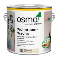 Clearance Osmo Wohnraum-Wachs Weiß transparent 2,5 L