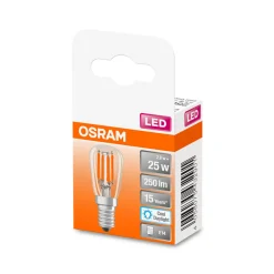 Best Osram LED-Glühbirne Spezial T26 E14 25W kaltweiß