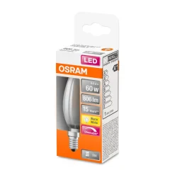 Sale Osram LED-Leuchtmittel Kerzenform E14 60W